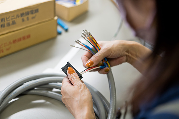 産業機械の電気工事